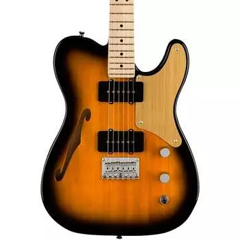 Squier Paranormal Series Cabronita Telecaster Thinline Электрогитара Maple Fingerboard Sunburst