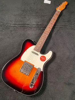 Squier Telecaster Classic Vibe Baritone 3-Color Sunburst #ISSL21009570 (7 фунтов, 4,5 унции)