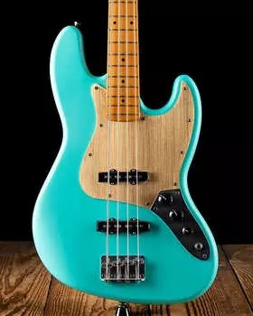 Squier Vintage Edition 40th Anniversary Jazz Bass - Satin Seafoam Green - Бесплатная доставка 0379540549
