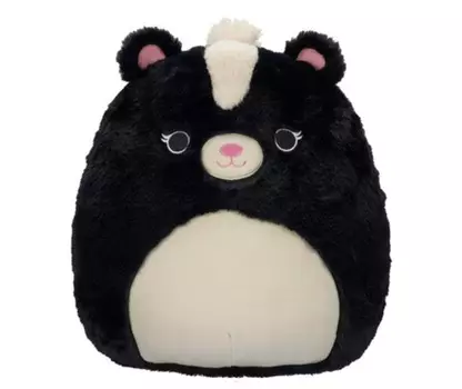 SQUISHMALLOWS FUZZAMALLOW Талисман SELMA Волосатый плюшевый 30см JAZWARES