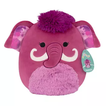 Squishmallows Version A Series 17, Плюшевые, 30 см Магдалена - Пурпурный Шерстистый Мамонт