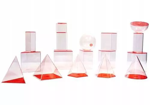 Сравнительные прозрачные блоки - 10 см - 17 блоков PHU Lewandowski