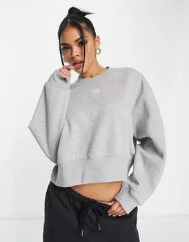 Средне-серая толстовка adidas Originals adicolor