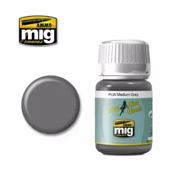 Средне-серый, Panel Line Wash