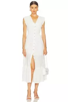 Среднее платье Desert Dazed от Free People, clean ivory