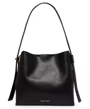 Среднее ведро-бродяга Anne Klein, черный