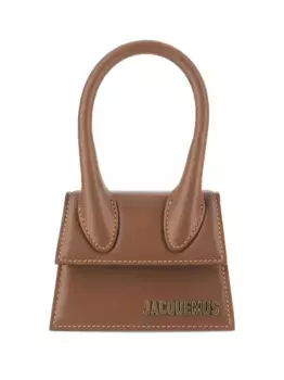 Среднестатистическая кожаная сумка Chiquito JACQUEMUS, коричневый