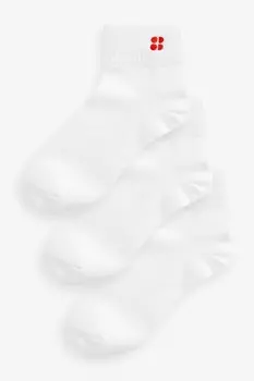Средние носки Essentials 3 пары Sweaty Betty, белый