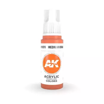 Средний апельсин (17 мл), 3rd Gen Acrylic - Reds & Oranges