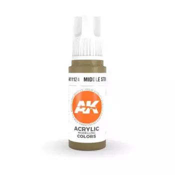 Средний камень (17 мл), 3rd Gen Acrylic - Browns