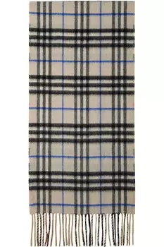 Средний кашемировый шарф Burberry, мультиколор