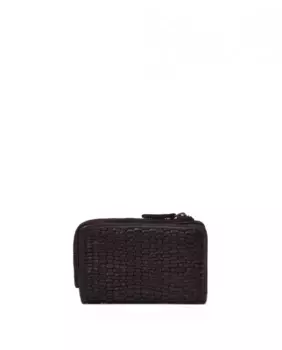 Средний коричневый женский кошелек из мытой кожи The Bagging Co, темно-коричневый