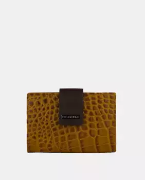 Средний кошелек Pielnoble, цвет Mostaza
