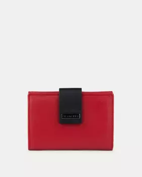 Средний кошелек Pielnoble, красный