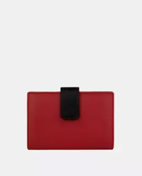 Средний кошелек Pielnoble, красный