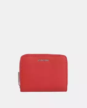 Средний кошелек с кошельком для монет Calvin Klein, красный