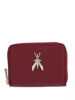 Средний кожаный кошелек Patrizia Pepe, красный