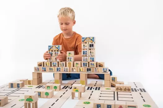 Средний набор Just Blocks City Inna marka