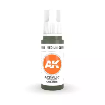 Средний оливково-зеленый (17 мл), 3rd Gen Acrylic - Yellows & Greens