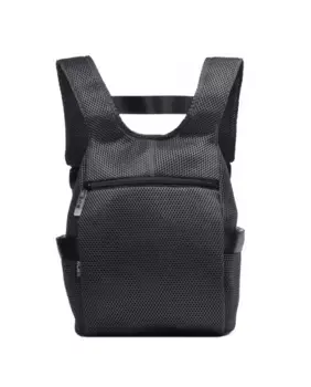 Средний противоугонный рюкзак унисекс дымчатого цвета с 3D-эффектом Kcb, темно-серый