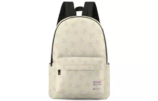 Средний рюкзак из полиэстера унисекс цвета экрю ONRF, Dusty Pink