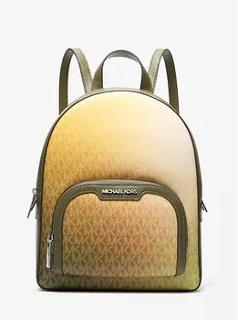 Средний рюкзак Jaycee с фирменным логотипом и эффектом омбре Michael Kors, мультиколор