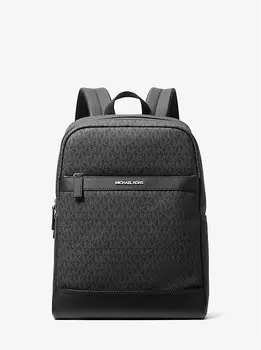 Средний рюкзак с фирменным логотипом Cooper Michael Kors, черный