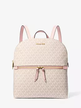 Средний рюкзак с фирменным логотипом Dallas Michael Kors, розовый