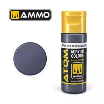 Средний синий, ATOM Acrylic Paints