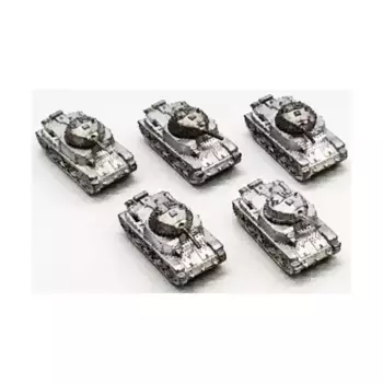 Средний танк M13/40, коллекция №1, WWII Micro Armour - United States - Loose Miniatures (1:285)