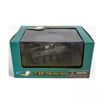 Средний танк Т-34/76 — мод. 1941 г., Восточный фронт 1941 г., Dragon Armor - Russia (Die-Cast) (1:72)