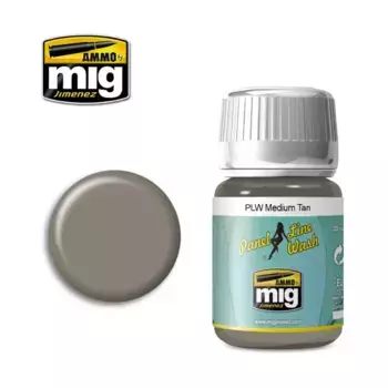 Средний загар, Panel Line Wash