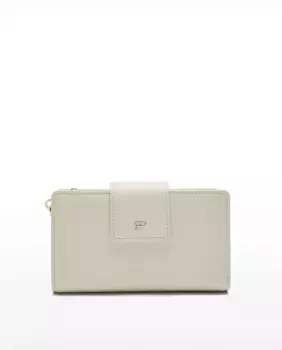 Средний женский кошелек с магнитным клапаном, однотонный Parfois, цвет Crudo
