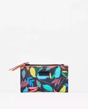 Средний женский кошелек с тихоокеанским многоцветным принтом PACOMARTINEZ, многоцветный