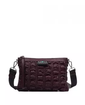 Средняя бордовая женская сумка через плечо Beats, бордо