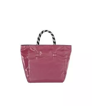 Средняя двухсторонняя сумка-тоут LeSportsac, цвет two-way purple/black shine