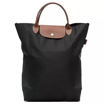 Средняя холщовая сумка-тоут LONGCHAMP