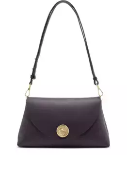 Средняя кожаная сумка через плечо Nikla Coccinelle, фиолетовый