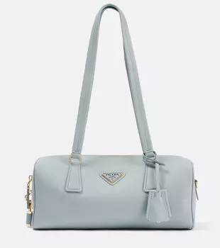 Средняя кожаная сумка через плечо Prada, Opaline