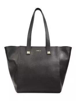 Средняя кожаная сумка-тоут «Афродита» Furla, цвет Nero
