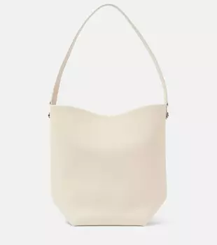 Средняя кожаная сумка-тоут N/S Park The Row, Ivory Ans