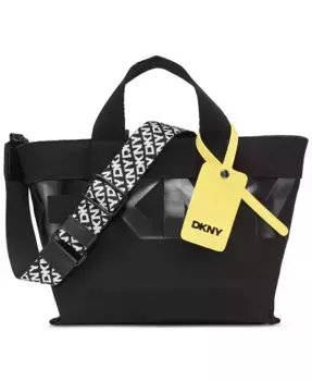 Средняя кросс-боди сумка Brady с логотипом DKNY, черный