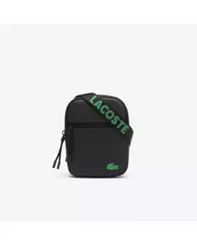 Средняя мужская сумка через плечо lcst Lacoste, чёрный