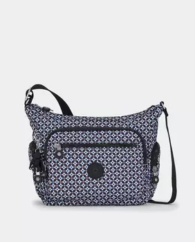 Средняя разноцветная сумка через плечо Kipling, мультиколор