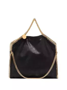 Средняя складная сумка-тоут 'Falabella' STELLA MCCARTNEY, черный