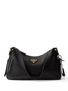 Средняя сумка через плечо Aime Prada, черный