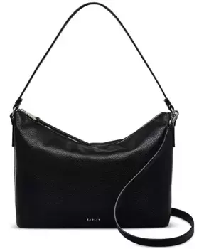 Средняя сумка через плечо Bella с застежкой-молнией Radley London, черный