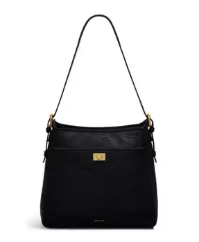 Средняя сумка через плечо Brook Avenue с молнией Radley London, черный