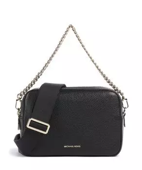 Средняя сумка через плечо Bryant из зернистой коровьей кожи Michael Kors, черный