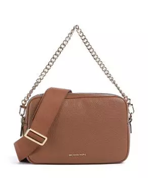 Средняя сумка через плечо Bryant из зернистой коровьей кожи Michael Kors, коричневый